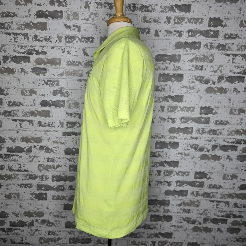 Adidas Polo Shirt Mens M‎ 122nd US Open Golf Tournament The Country Club Green